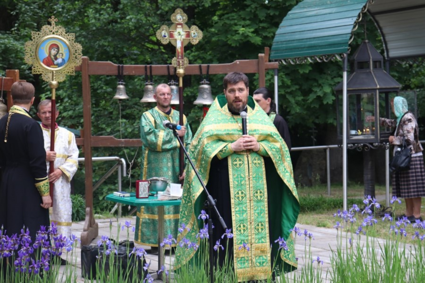 Троицкий фестиваль колокольного звона "Березинские перезвоны" состоялся в Крупе