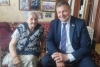 Низкий поклон героям: Юрий Корсик навестил ветерана ВОВ Софию Петровну Стасевич