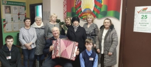 На участке голосования в Погостском сельсовете сегодня многолюдно с самого утра