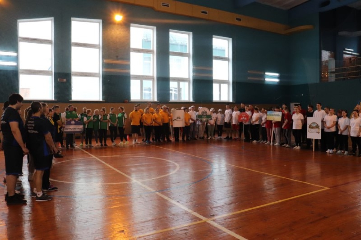 В центре соревнований – командный дух