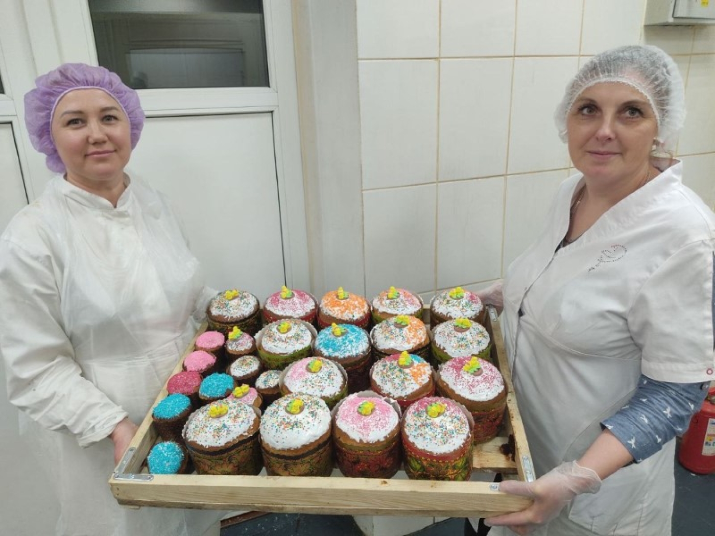 Куличи и кексы к Пасхе от Березинского филиала Миноблпо