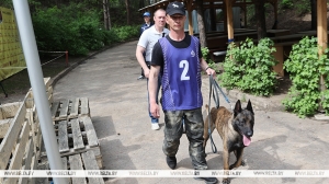 Чемпионат по служебному многоборью кинологов проходит в Минске