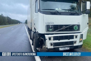 В Барановичском районе водитель тягача столкнулся с прицепом автомобиля и насмерть сбил мужчину