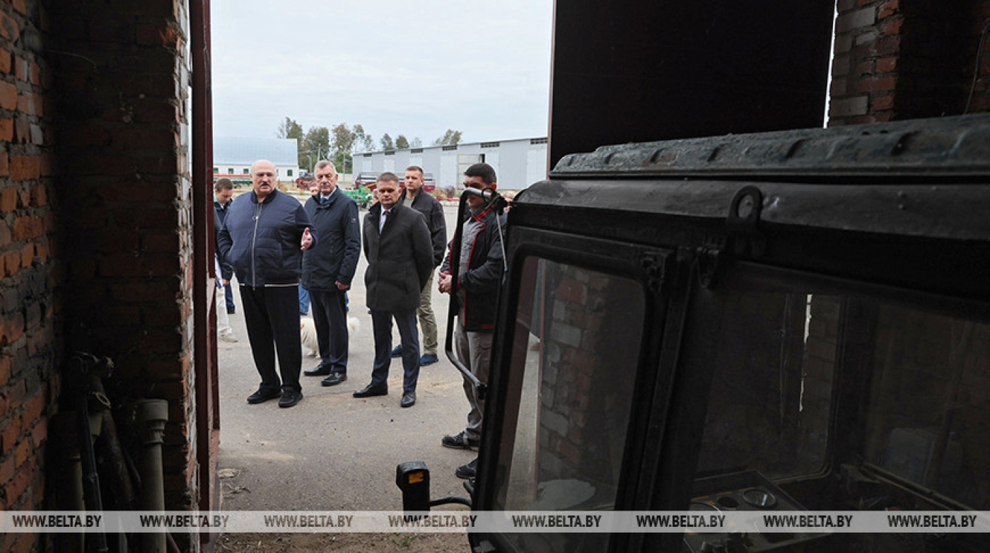 Лукашенко о перспективах развития "АСБ-Агро Городец": здесь есть возможность иметь хорошее хозяйство