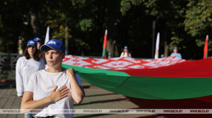 Ярко и талантливо. Как провожают молодых белорусских артистов на фестиваль в Смоленск