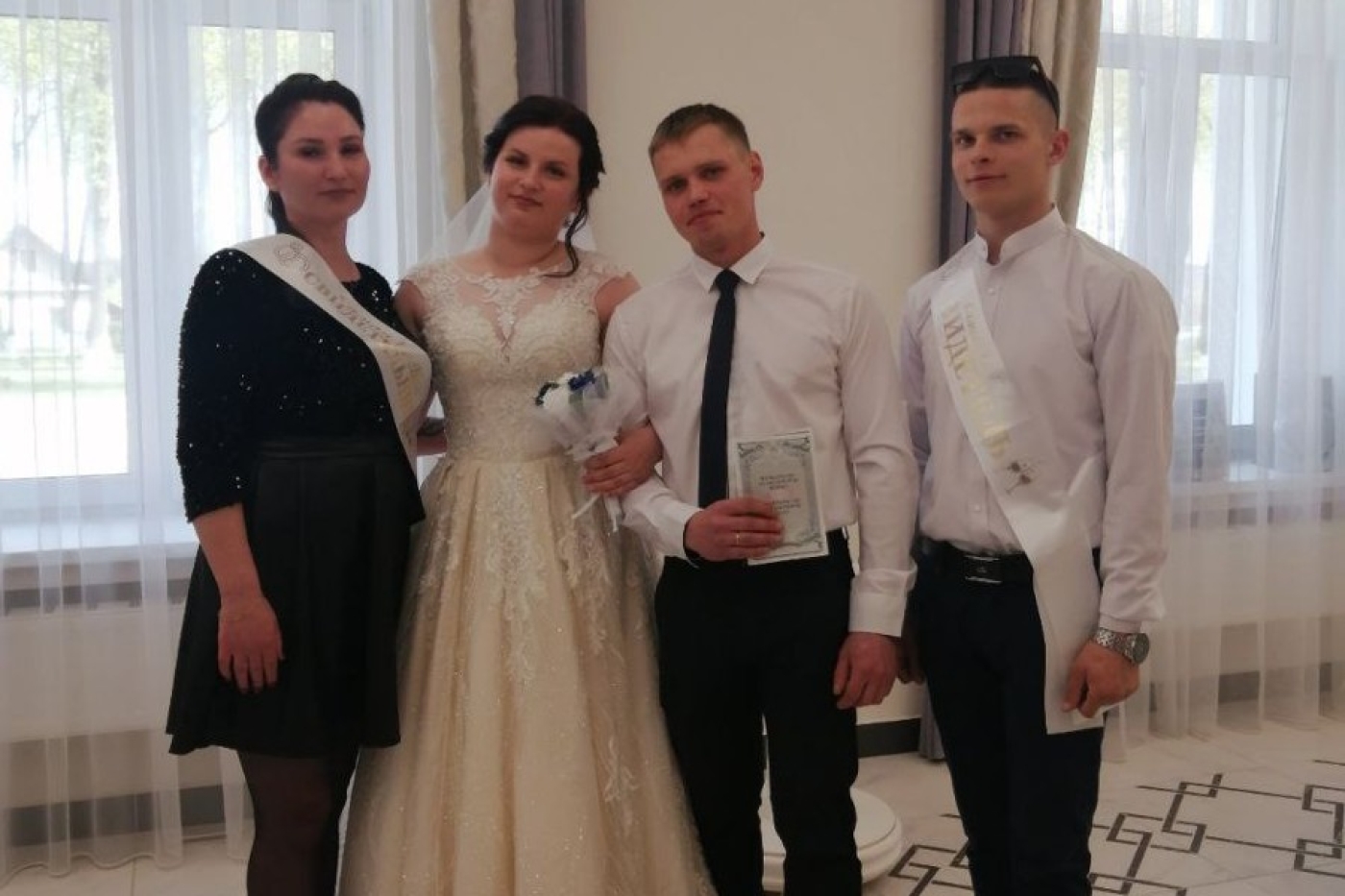 В отделе ЗАГСа зарегистрировали брак Валерий и Мария Андрияшко!
