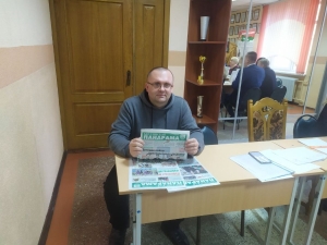 На участках для голосования проходит акция "Березинская панорама идёт к Вам"