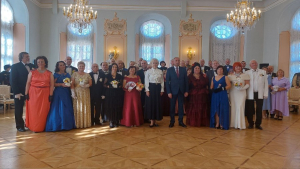 Областной бал ко Дню пожилых людей в Несвижском замке