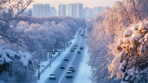 Погода 17 февраля: снег, метель и до -21 °С