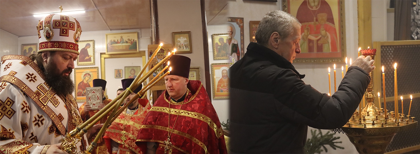 Престольный праздник в храме в честь Владимира Хираско