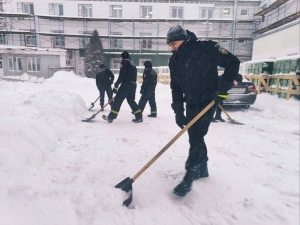 Несмотря на сложные погодные условия медучреждения Минщины работают в бесперебойном режиме