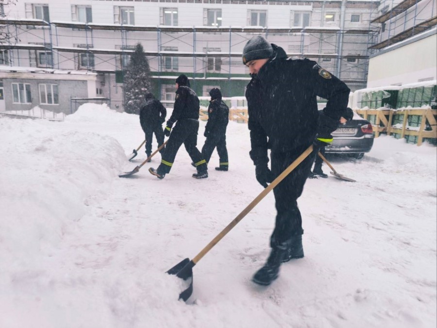 Несмотря на сложные погодные условия медучреждения Минщины работают в бесперебойном режиме