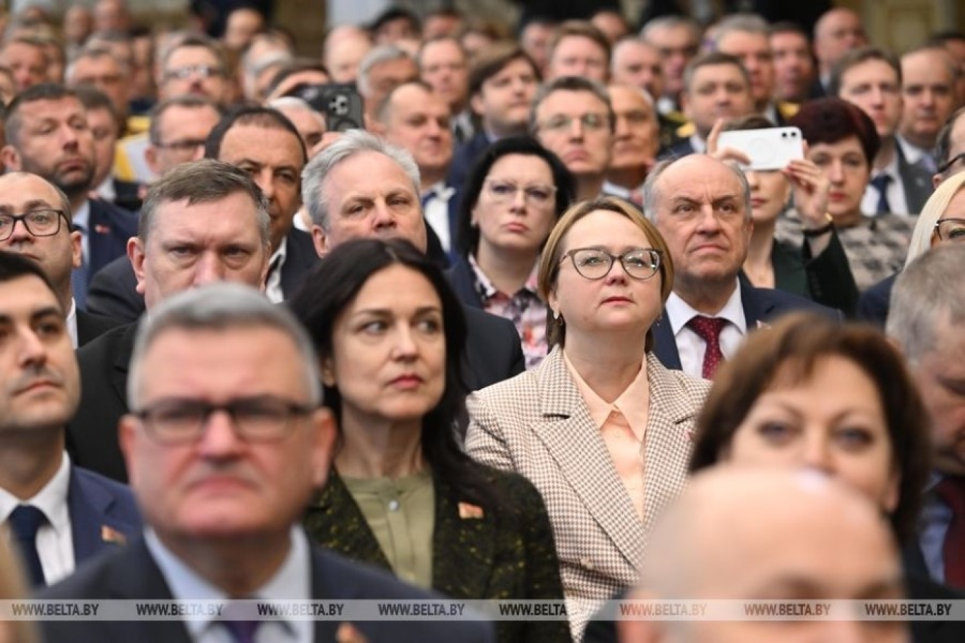 Лукашенко сделал комплимент белорусскому народу и признался, что он - счастливый Президент