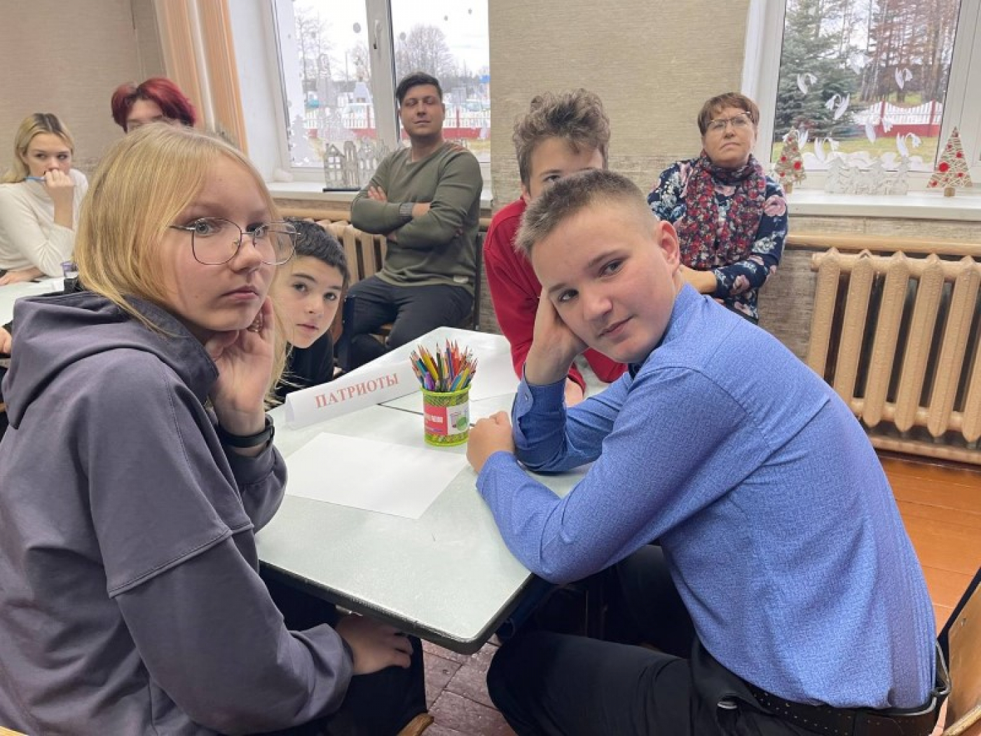 Патриотическая квест-игра "Своя игра" прошла в Лешницкой школе