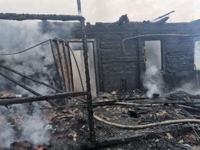 На пожаре в Брестской области погибли четверо детей