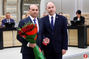 Награды и кадровые изменения: в Минской области представили нового военного комиссара