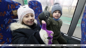 "По-настоящему президентский подарок!" Автобус МАЗ от главы государства добрался к ребятам