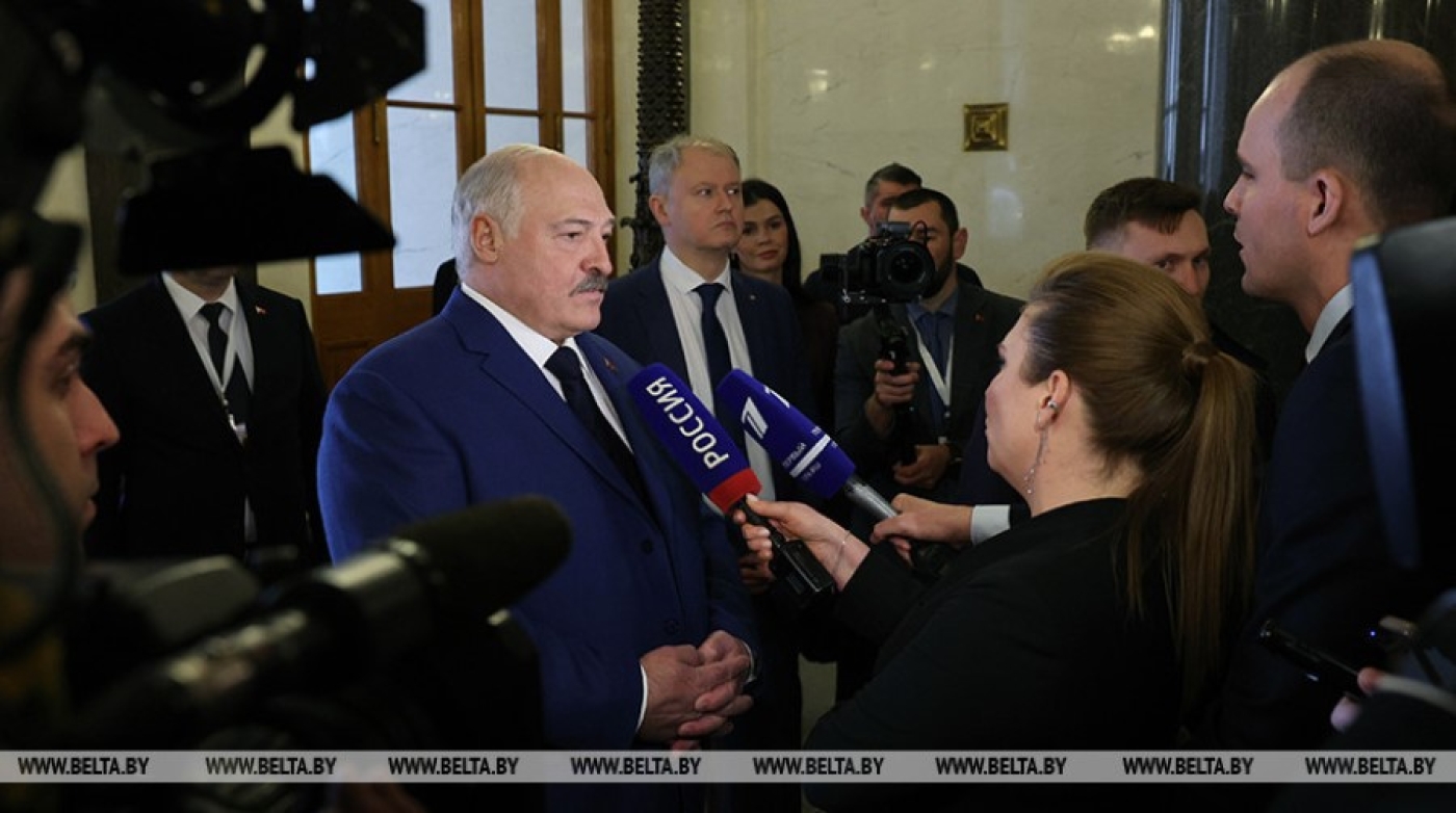 "Все будет". Лукашенко о повестке переговоров с Путиным