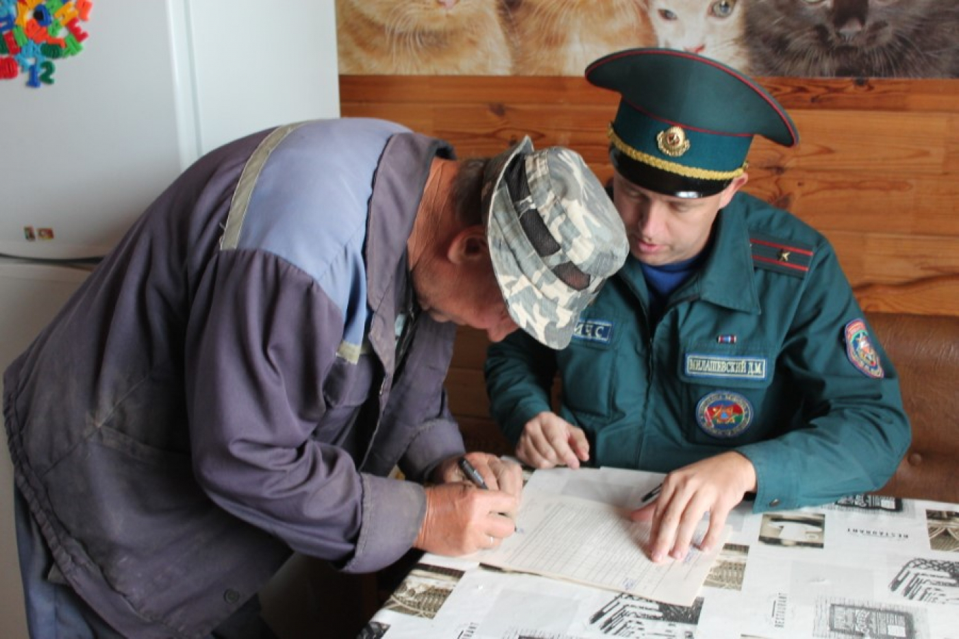 Сумесны рэйд у рамках акцыі