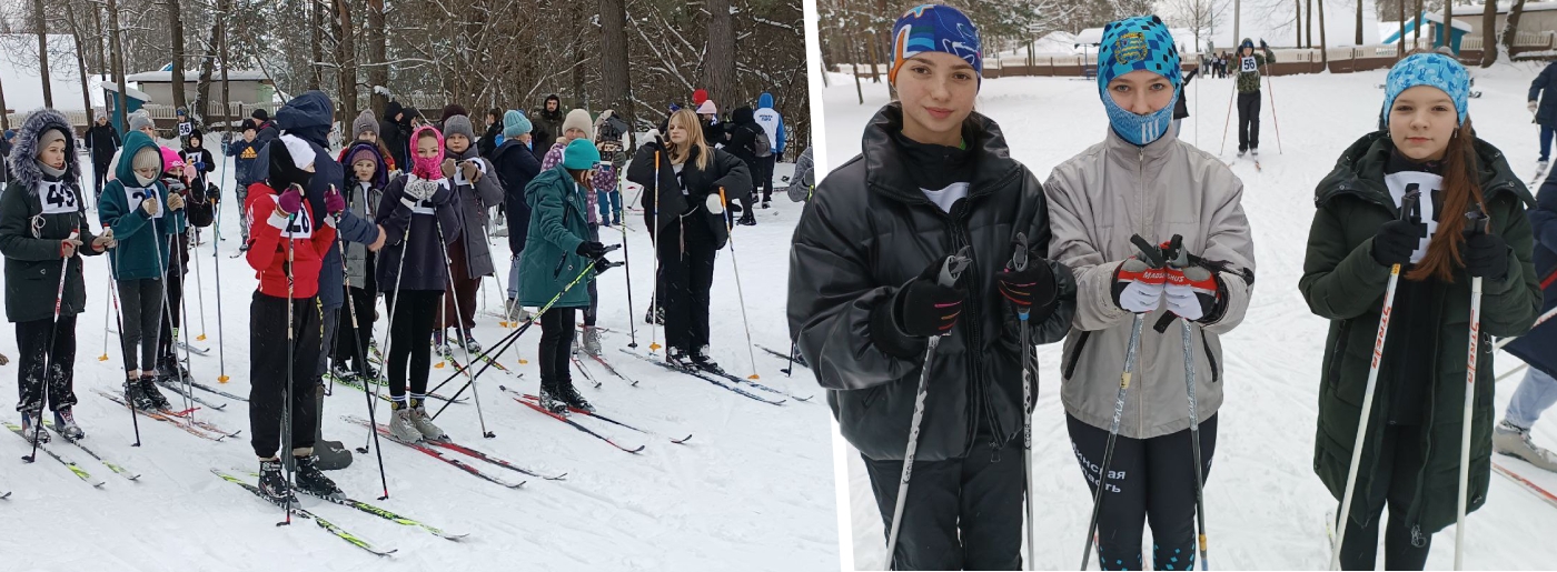 С таким снегом – только на лыжные гонки