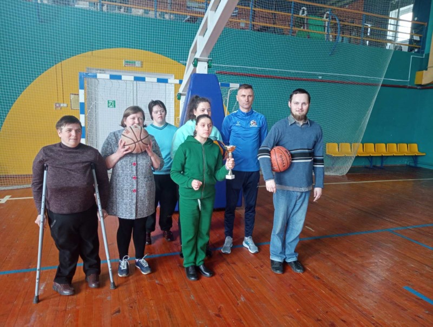 В "Лазурном" прошли физкультурно-оздоровительные мероприятия среди лиц с ограниченными возможностями