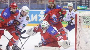 Хоккеисты "Юности" дома одолели "Могилев" в чемпионате Беларуси