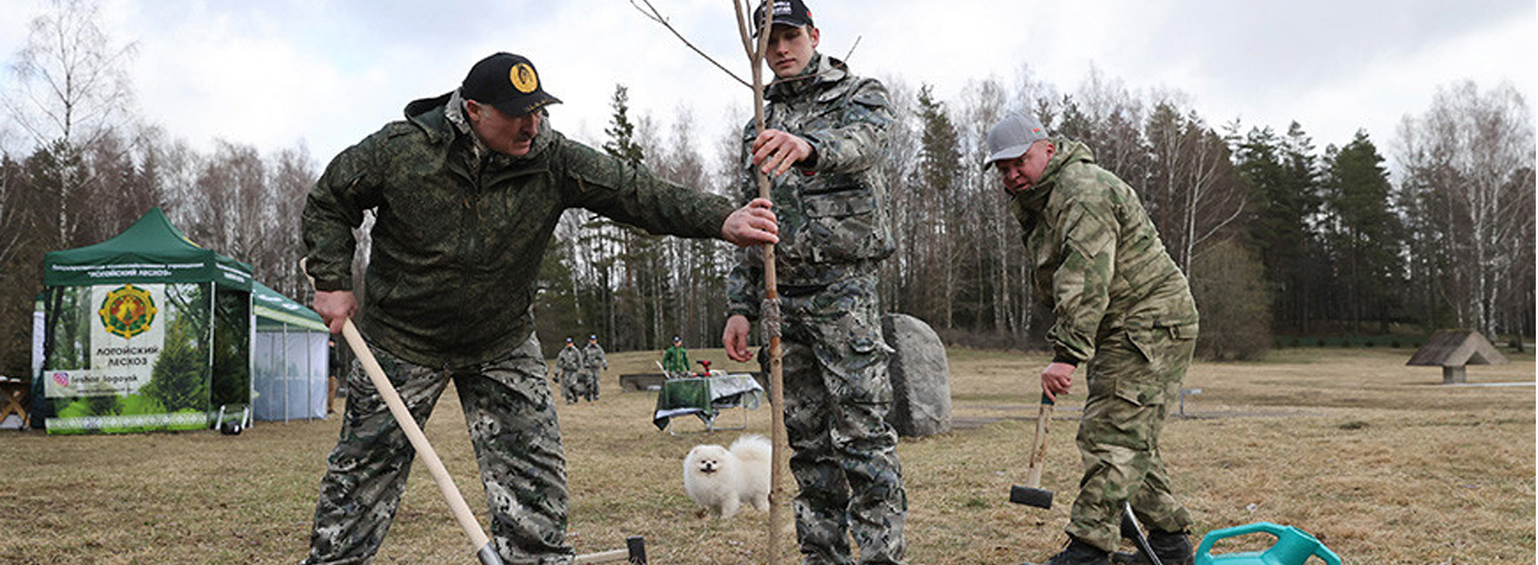 "Дали старт обновлению памятника". Лукашенко о выборе места для субботника