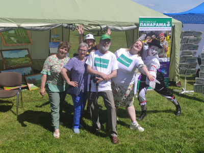 "Бярэзінская панарама" на Кургане Славы