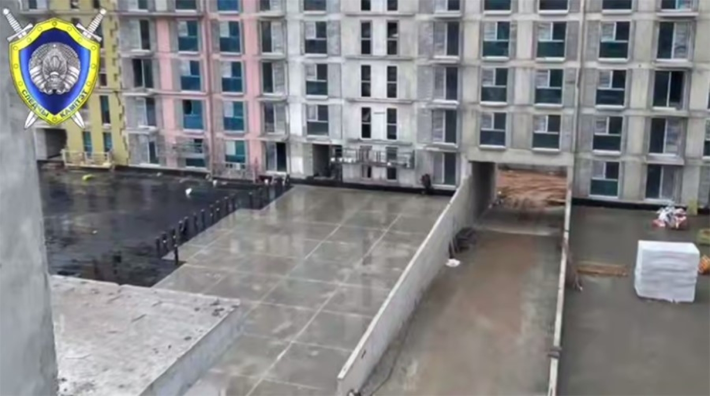 В Минске рабочий разбился, упав с балкона строящегося дома