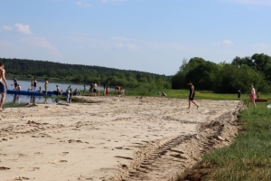 Благоустройство пляжа продолжается!