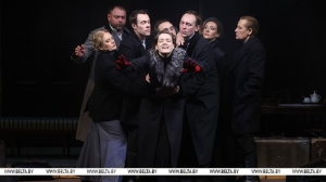 Спектакль "Русский роман" показали в рамках ХХХIII Международного фестиваля искусств "Славянский базар в Витебске"