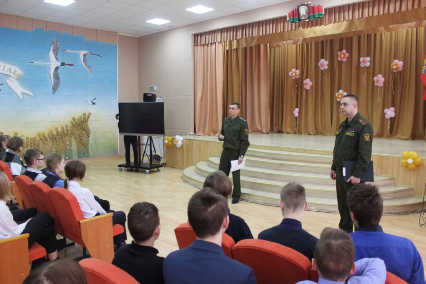 Профориентационная встреча с докторантом Военной Академии