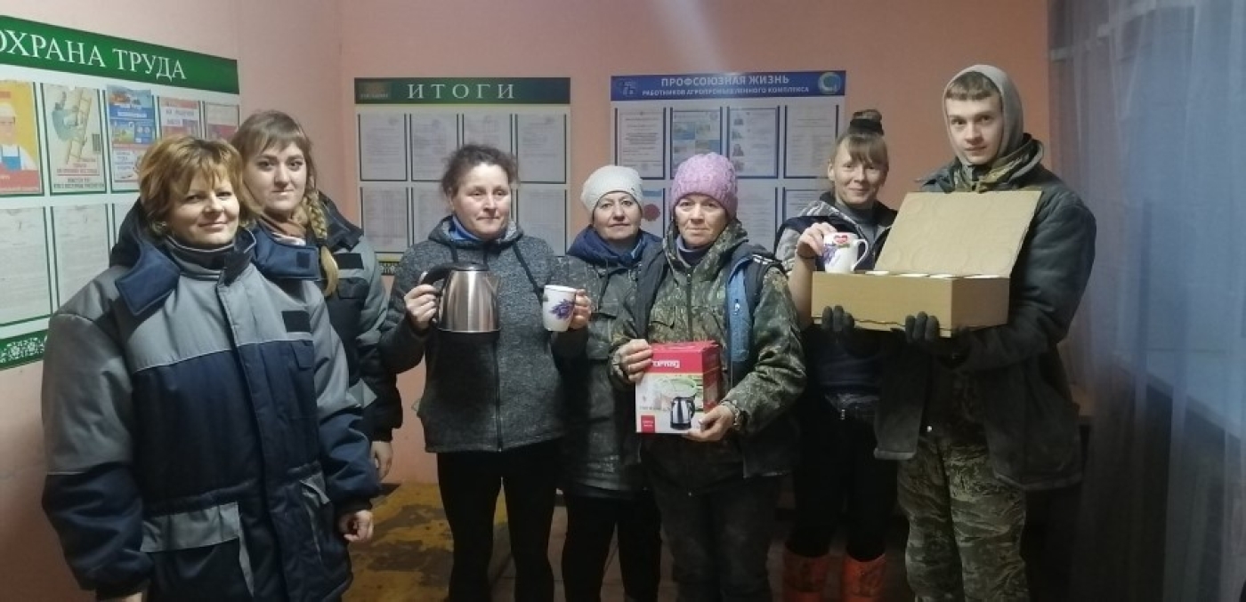 На фермы – з падарункамі!