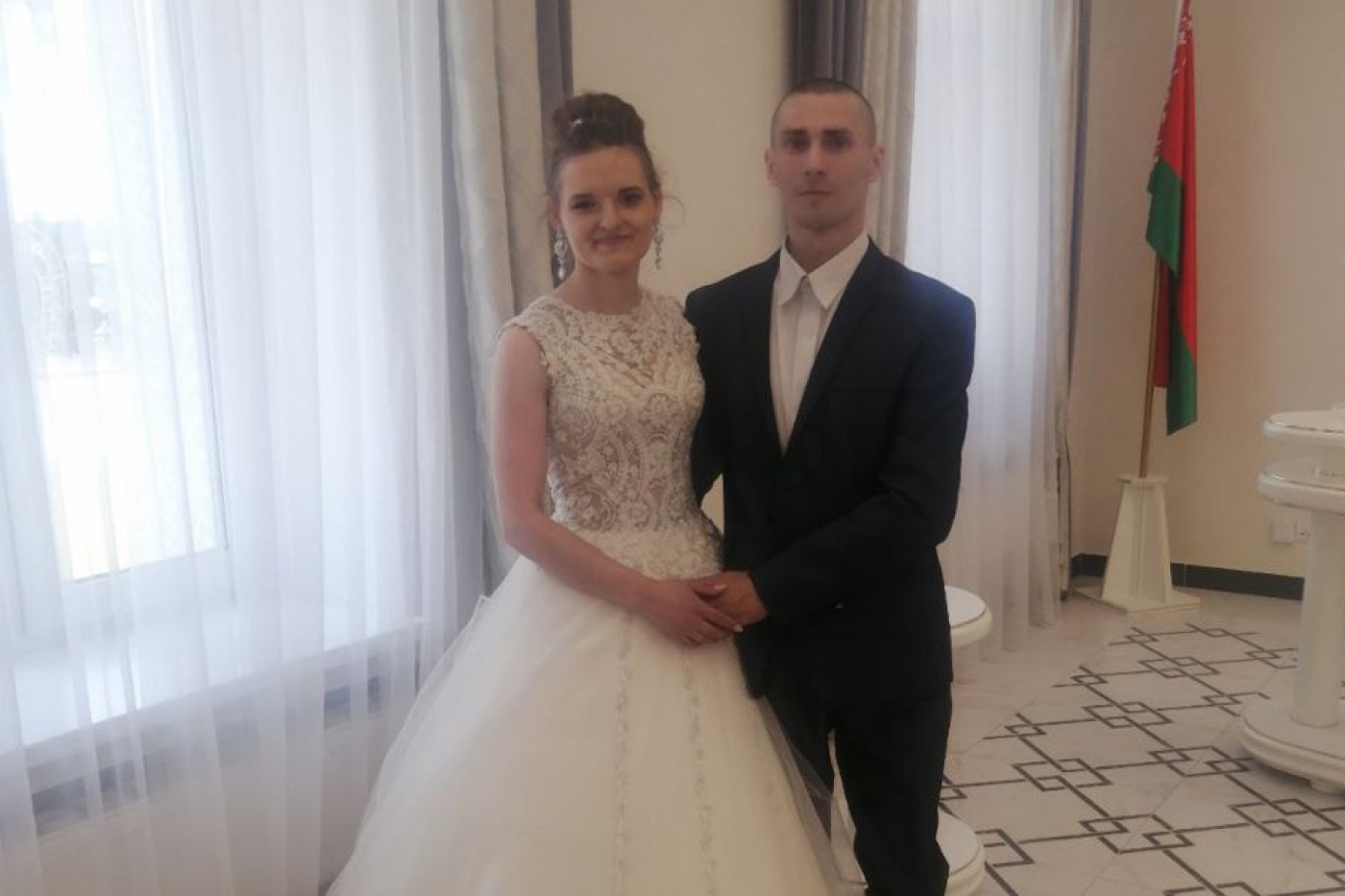 Сегодня зарегистрировали брак Владислав и Екатерина Слабко