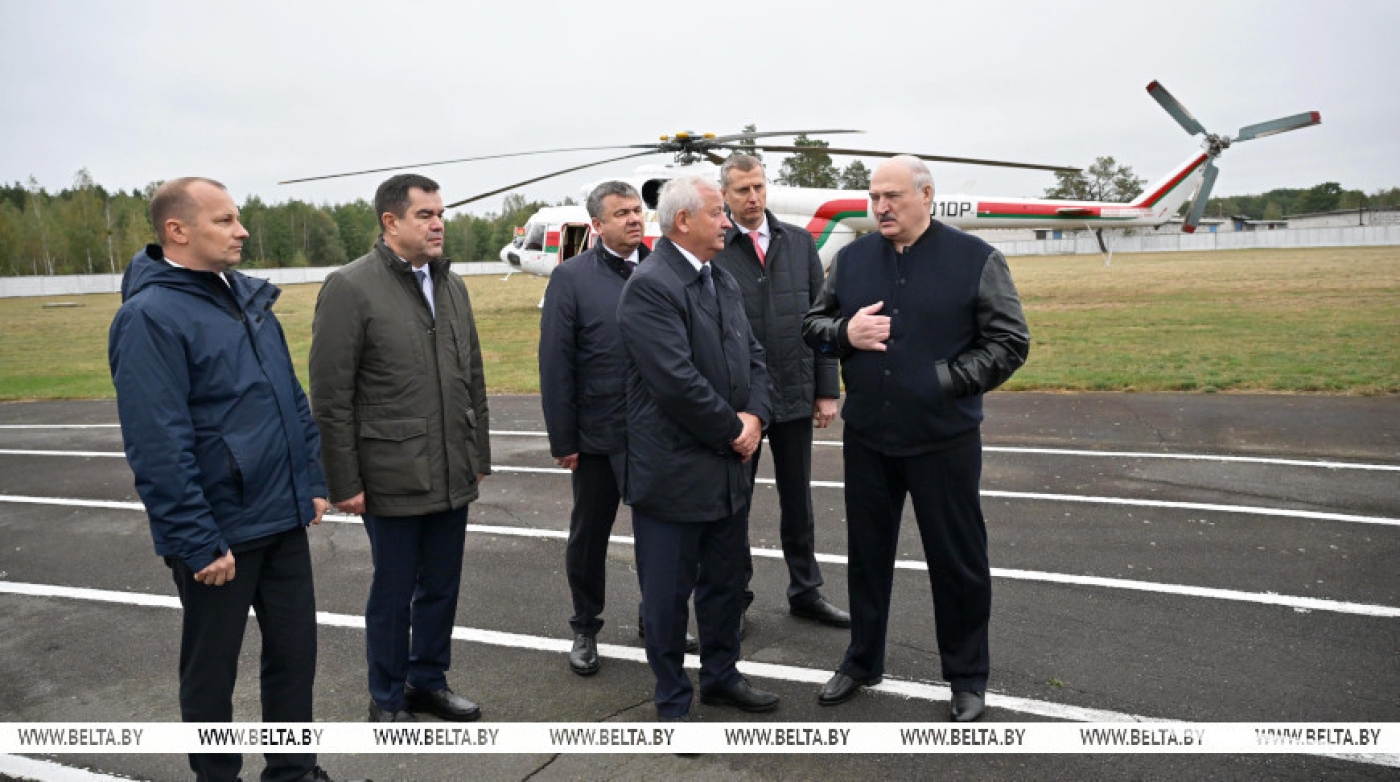 Лукашенко в Микашевичах принял участие в фестивале-ярмарке "Дажынкi-2024"