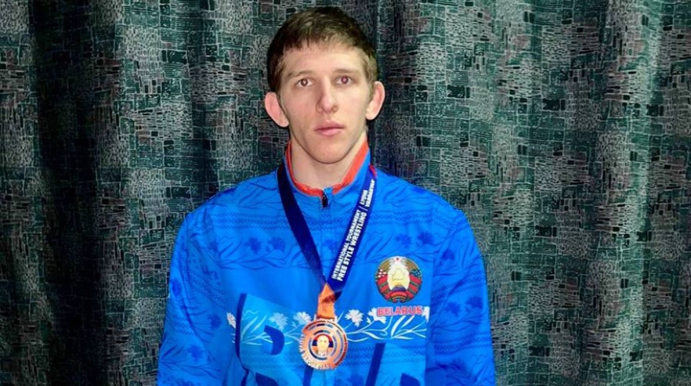 Белорус Рудавский стал призером турнира по вольной борьбе в Армении