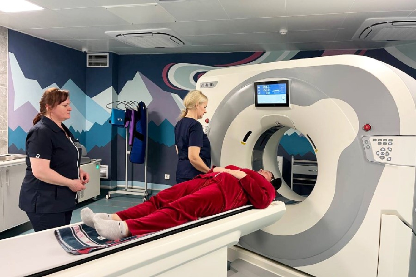 В Березинской ЦРБ делают КТ