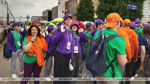 "Здесь ваши прадеды сражались плечом к плечу". "Поезд Памяти" встретили в Могилеве