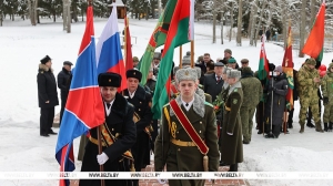 Кубок-символ "Эстафеты Победы" торжественно передали российским пограничникам