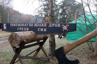 На чемпионат по колке дров среди СМИ начат прием заявок