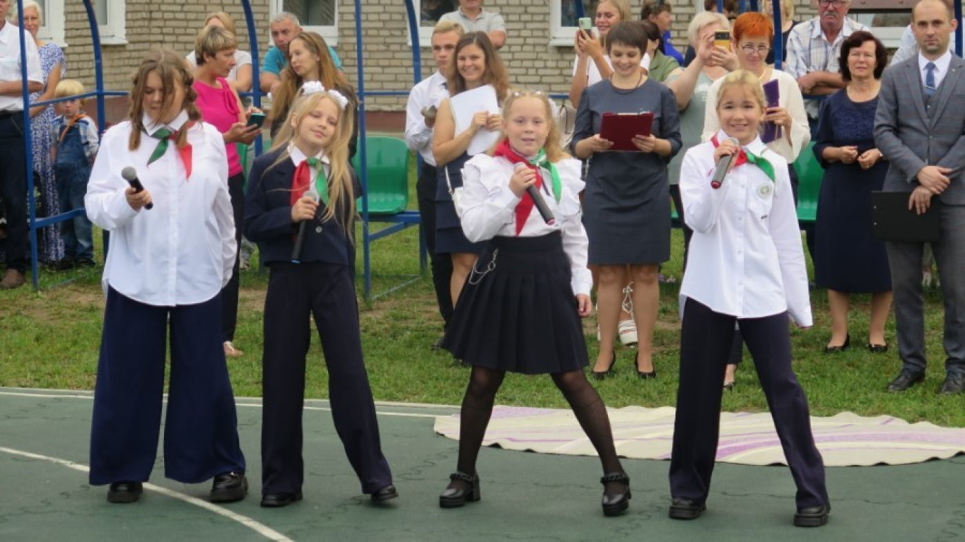 С горящими глазами в новый школьный год