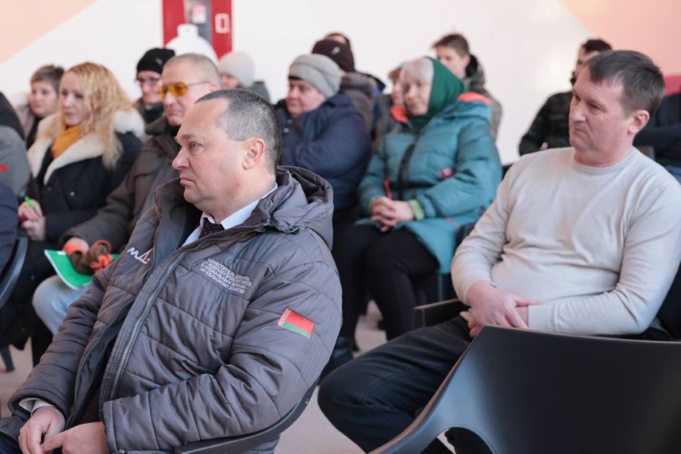 Генеральный директор Валерий Иванкович встретился с трудовым коллективом УП «АгроМАЗ»