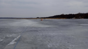 Спасатели Минской области за день сняли со льда трех мужчин