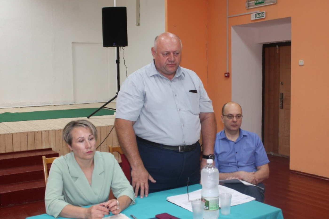 Пасяджэнне выяздной камісіі па прафілактыцы вытворчага траўматызма ў ААТ “Пагосцкі”