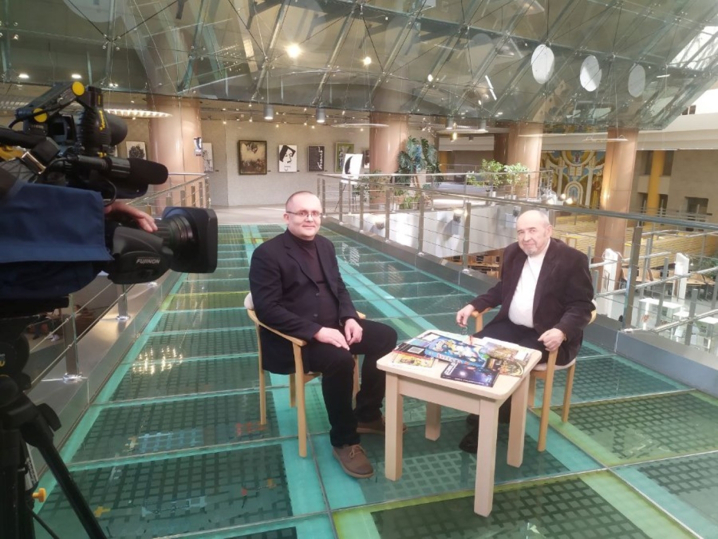 Александр Бычковский в эфире "Беларусь 3"