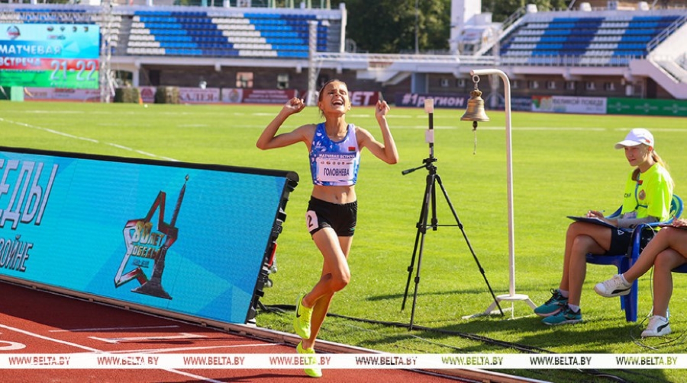 Белорусы завоевали 10 золотых наград в первый день матчевой встречи по легкой атлетике