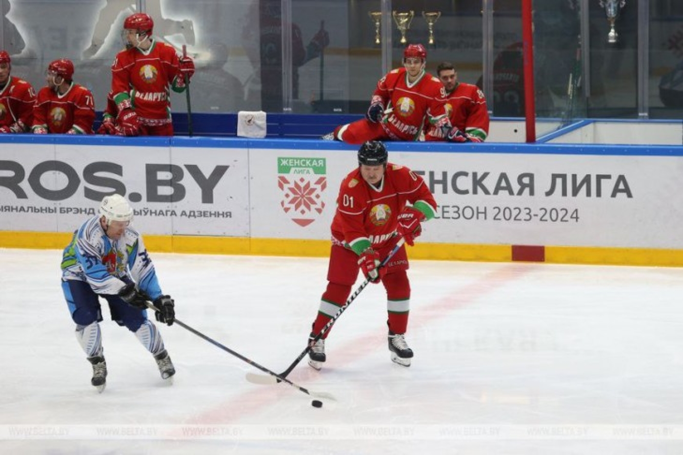 Хоккейная команда Президента одержала шестую победу в РХЛ