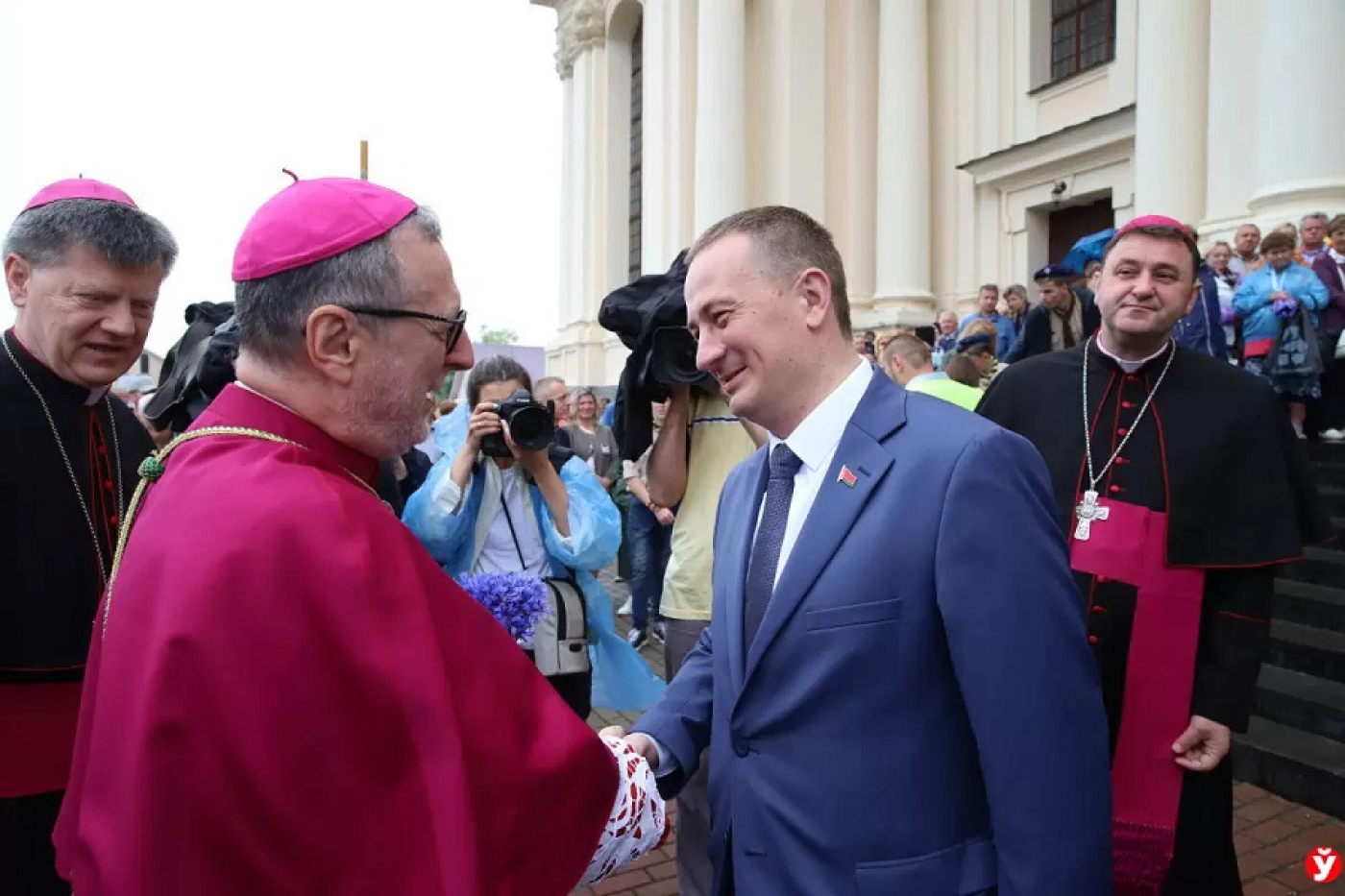 Александр Турчин на встрече с посланником Папы Римского