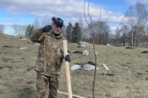 Турчин: субботник — одна из составляющих придания «Кургану Славы» нового облика