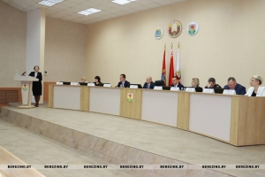 Сегодня состоялось заседание районного исполнительного комитета под руководством главы района Андрея Соколовского